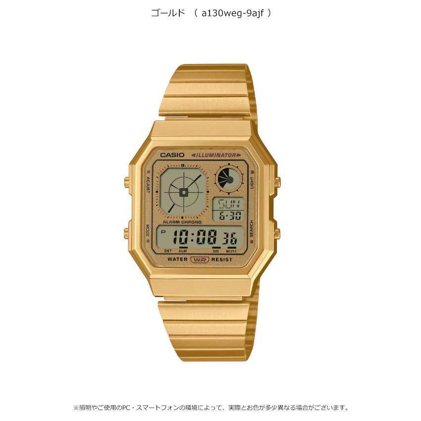CASIO ILLUMINATOR A130WEGG-1AJF チープカシオ A130WEGG-1AJF | CASIO
