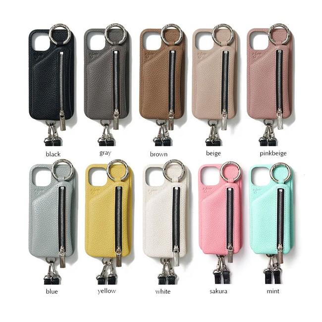 【iPhone13シリーズ対応】エジュー ajew cadenas zipphone case shoulder iPhone ケース カバー iPhone13 iPhone13pro 13mini ac201900713 ギフト 父の日｜doubleheart｜31