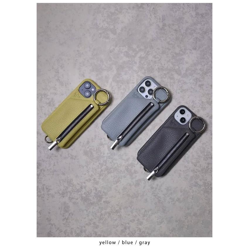 ajew（エジュー） iPhone13/13pro対応 ajew cadenas zipphone case