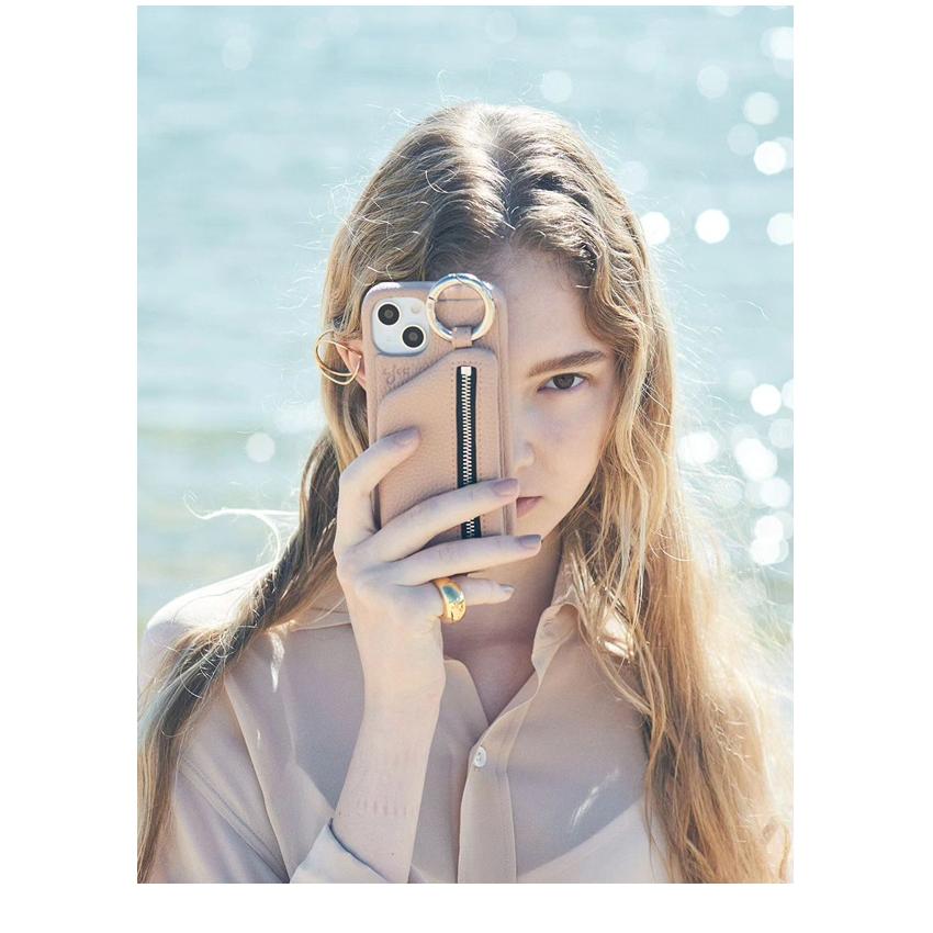 ajew iPhone新SE/8/7/6対応 エジュー cadenas zipphone case ajew iPhone新SE/8/7/6対応 エジュー cadenas zipphone case