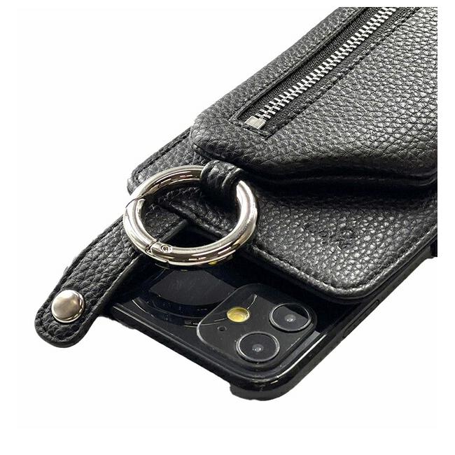 はるな3/2まで ajew エジュー cadenaszipphoneケース Holiday Collection . ajew cadenas zipphone TWEED case color：black
