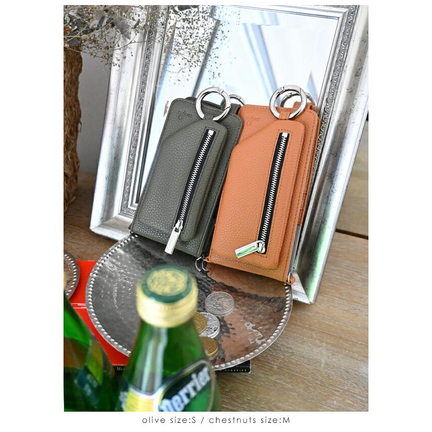 ajew エジュー cadenas vertical zipphone case shoulder 一部6 ajew エジュー cadenas vertical zipphone case shoulder 一部6