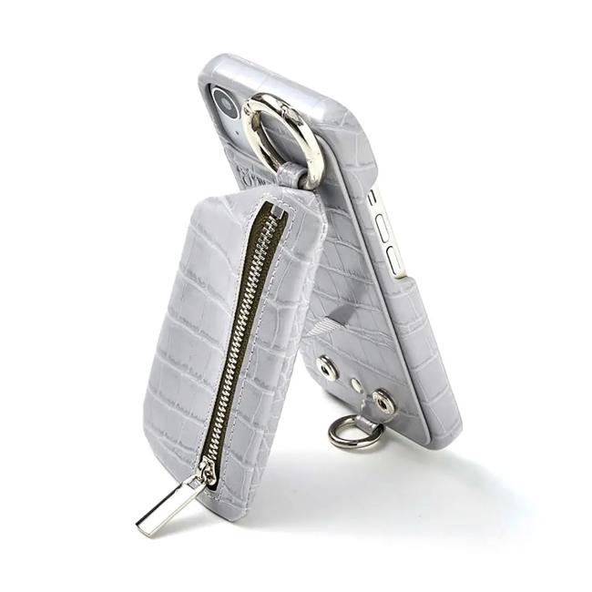 ajew（エジュー） iPhone対応 ajew cadenas croco zipphone case