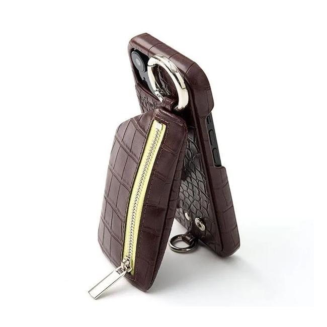 ajew（エジュー） 【iPhone対応】 ajew cadenas croco zipphone case