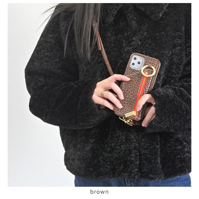 promax/plus対応 エジュー ajew cadenas croco zipphone case promax/plus対応 エジュー ajew cadenas croco zipphone case