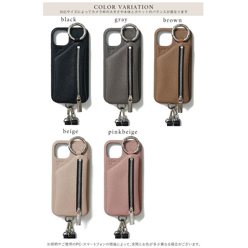 ajew（エジュー） iPhone14/16e/14pro対応 ajew cadenas zipphone case
