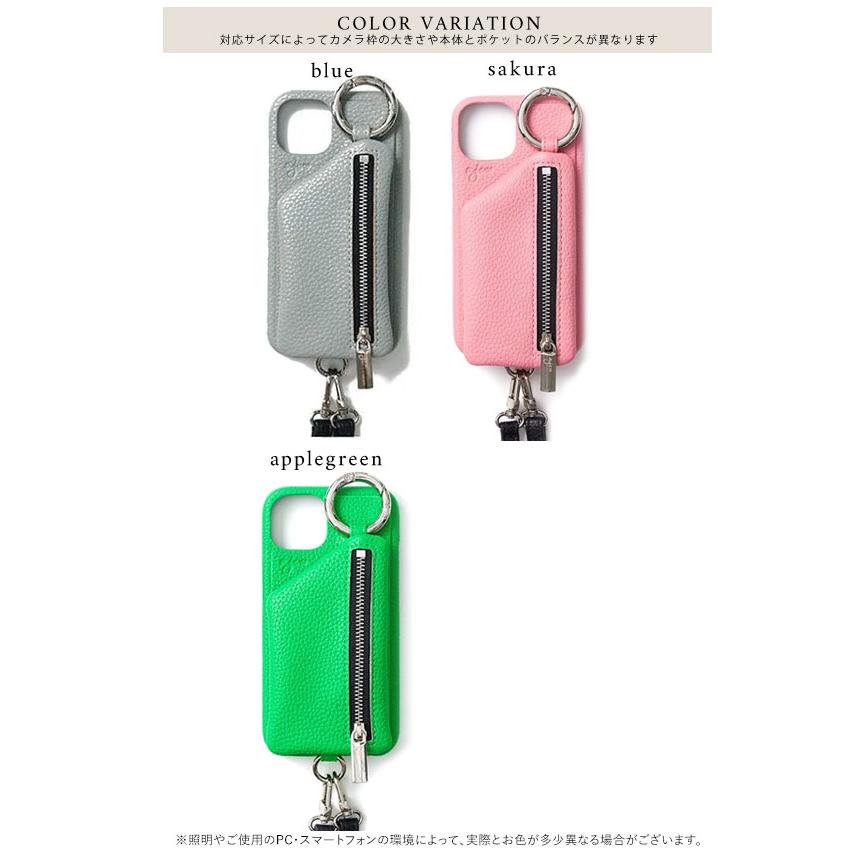ajew（エジュー） iPhone15/15pro対応 ajew cadenas zipphone case