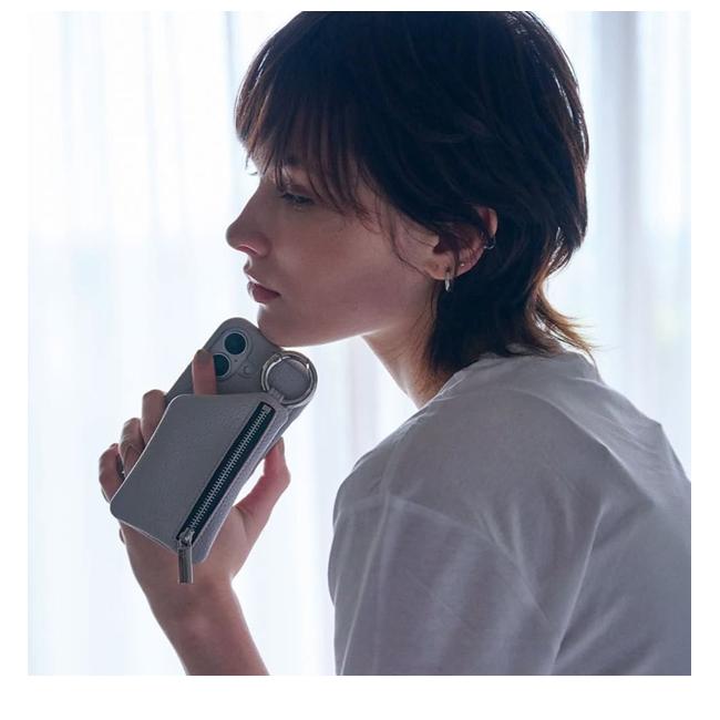 ajew iPhone16/16pro対応 エジュー cadenas zipphone case ajew iPhone16/16pro対応 エジュー cadenas zipphone case
