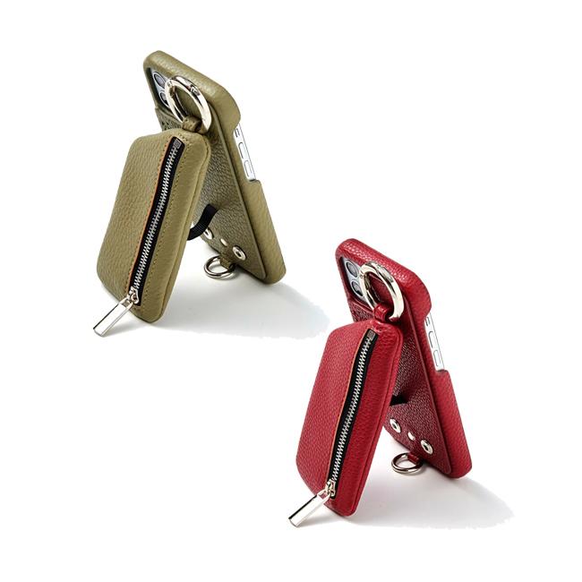 iPhone対応 エジュー ajew cadenas zipphone case shoulder iPhone対応 エジュー ajew cadenas zipphone case shoulder
