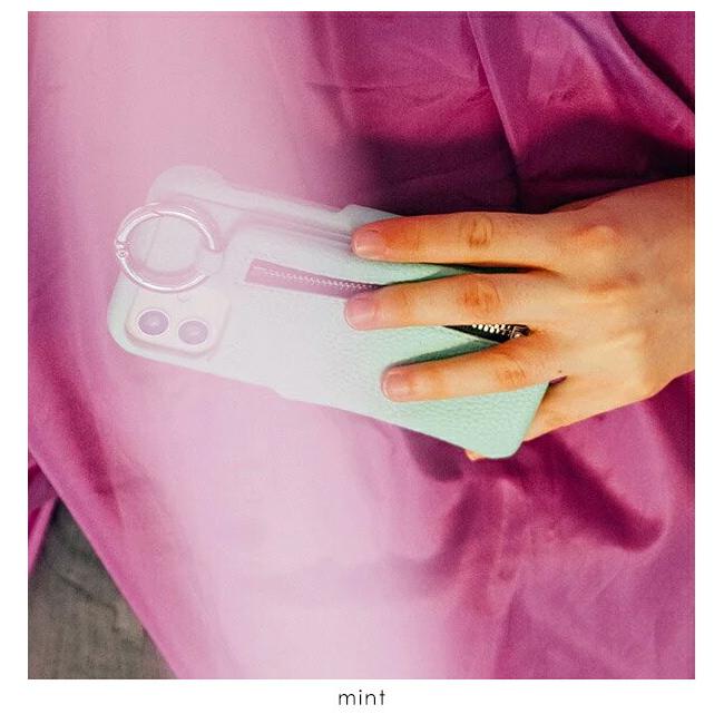 ajew 【iPhone14Plus/ProMax対応】 エジュー cadenas zipphone