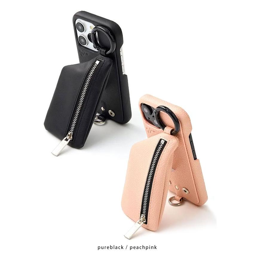 ajew iPhone15ProMax対応 エジュー cadenas zipphone case