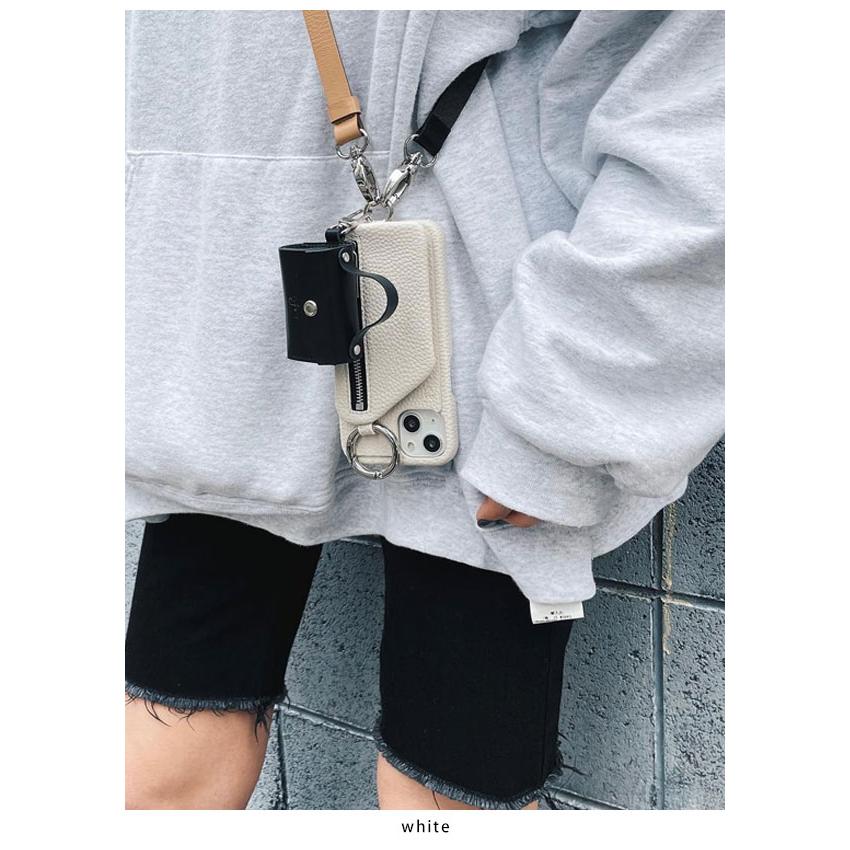 ajew iPhone15ProMax対応 エジュー cadenas zipphone case
