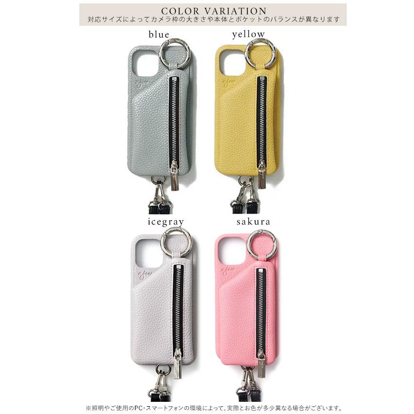 ajew iPhone16promax対応 エジュー cadenas zipphone case