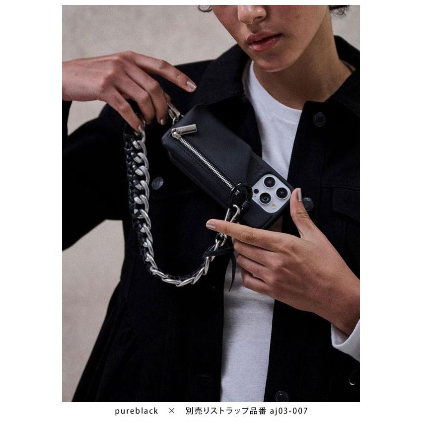 ajew iPhone16promax対応 エジュー cadenas zipphone case