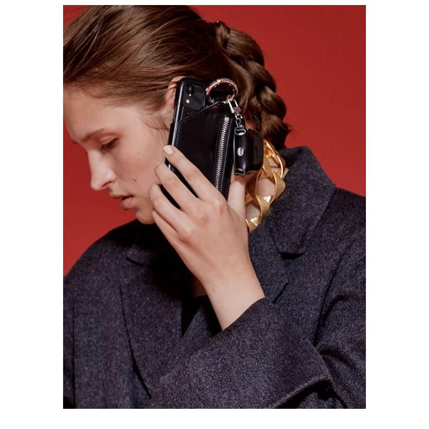 ajew（エジュー） iPhone対応 ajew cadenas leather zipphone case