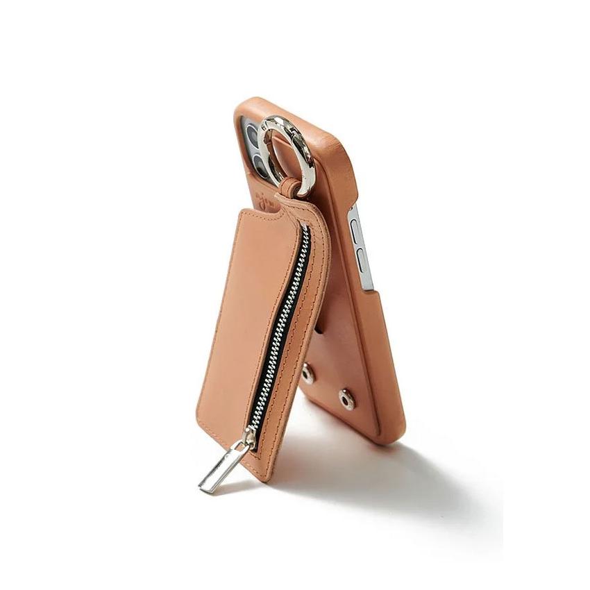 ajew iPhone対応 エジュー cadenas leather zipphone case