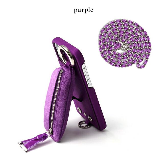 【新品未使用dress case】 エジューiPhone13Pro パープル dress case】 iPhone13Pro / purple(発送はご注文から3営業日