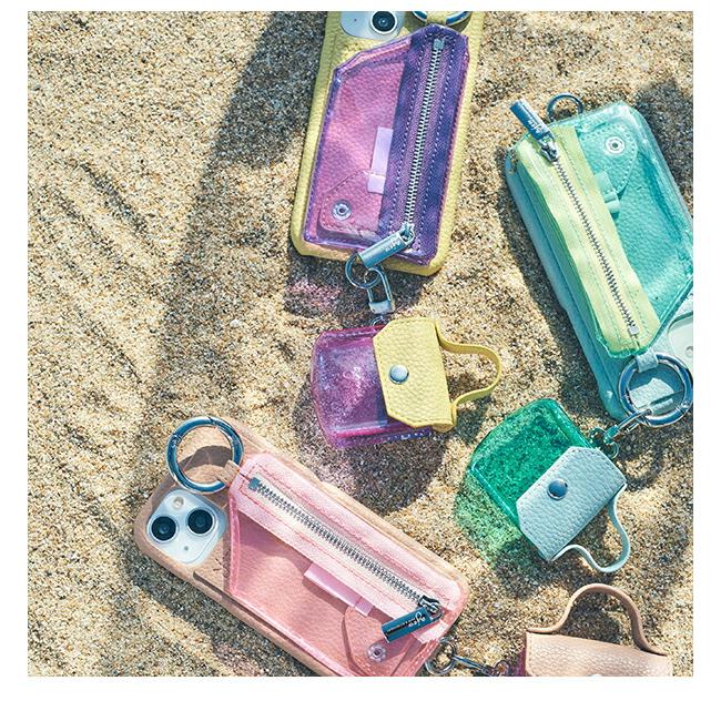 ajew（エジュー） 【iPhone対応】 ajew cadenas PVC zipphone case