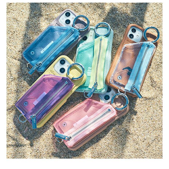 ajew（エジュー） 【iPhone対応】 ajew cadenas PVC zipphone case