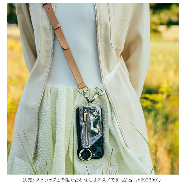 ajew ストラップ 携帯 iphone アクセサリー ajew（エジュー） 【iPhone対応】 ajew cadenas PVC zipphone case