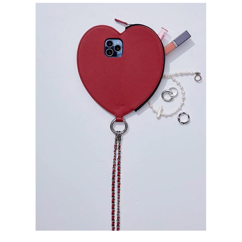 ajew（エジュー） 【iPhone対応】 ajew dress HEART case shoulder 一