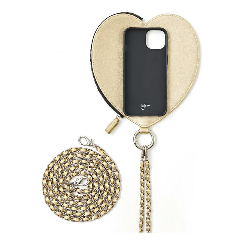 ajew（エジュー） 【iPhone対応】 ajew dress HEART case shoulde