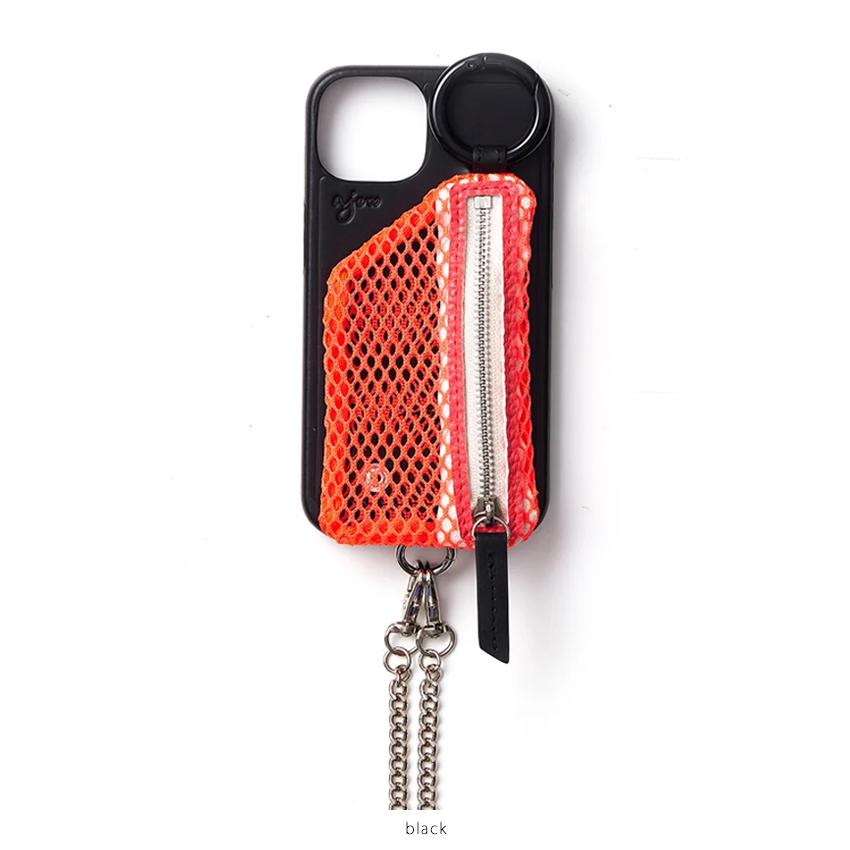 エジュー ajew cadenas mesh wave case shoulder iPhone15 エジュー ajew cadenas mesh wave case shoulder iPhone15