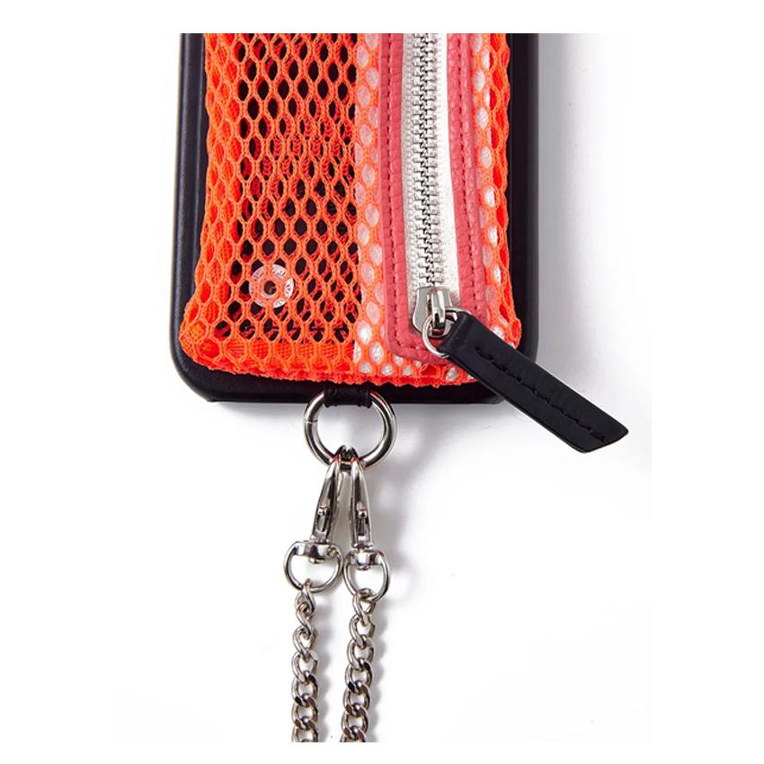 エジュー ajew cadenas mesh wave case shoulder iPhone15 エジュー ajew cadenas mesh wave case shoulder iPhone15