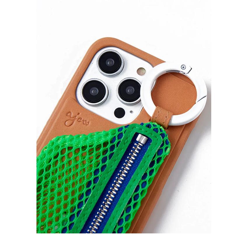 エジュー ajew cadenas mesh wave case shoulder iPhone15 エジュー ajew cadenas mesh wave case shoulder iPhone15