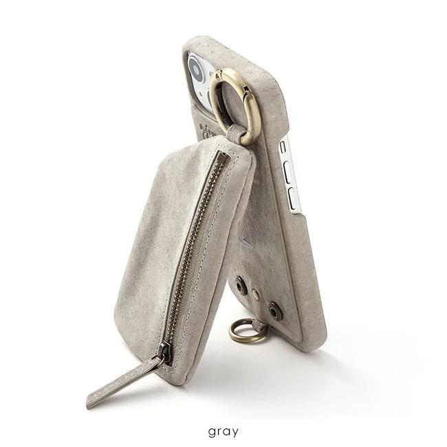 ajew 【即納】【iPhone対応】 エジュー suede case shoulder