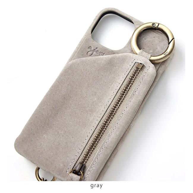 ajew - ajew エジュー　iPhone15ケース　アイスグレー iPhone15 / icegray 【ひも付き】 (完売) - ajew