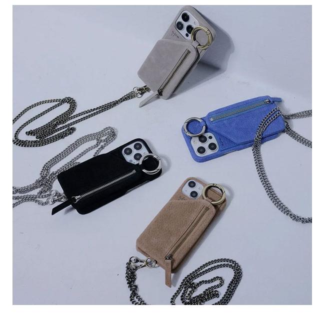 ajew（エジュー） 【即納】【iPhone対応】 ajew suede case shoulder