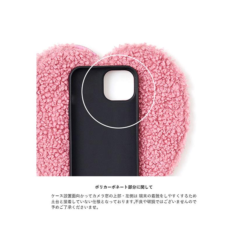 エジュー ajew dress HEART case ハート ajew iPhone対応 エジュー fluffy dress HEART case shoulder