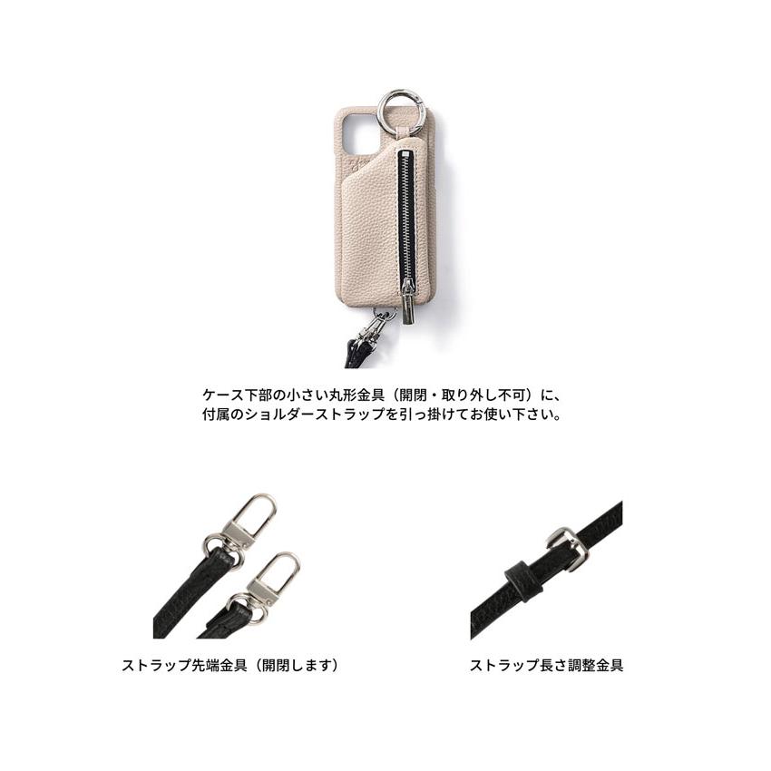 ajew（エジュー） iPhone対応 ajew glow heart pocket case iPhone16