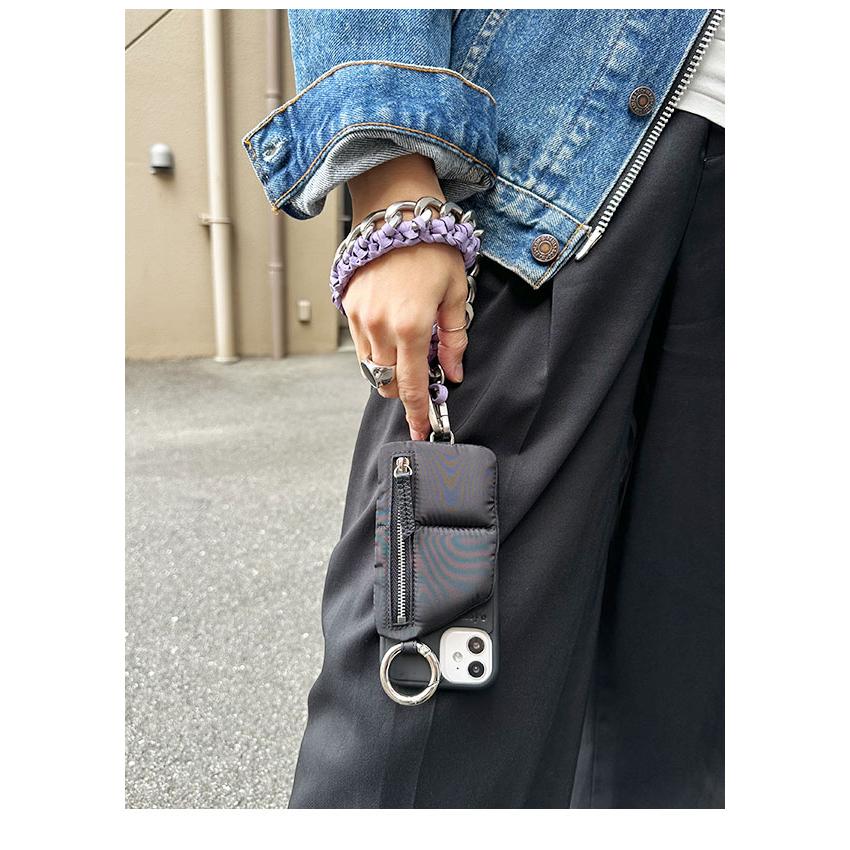 ajew（エジュー） iPhone対応 ajew cadenas puffer case shoulder