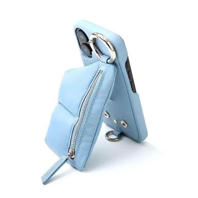 iPhoneアクセサリー ajew puffer case iPhone16 pro mocabrown ajew＞PUFFER iPhone16ケース｜ビューティー＆ユース ユナイテッド