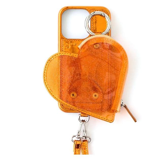 ajew（エジュー） 【iPhone対応】 ajew PVC heart planet pocket case