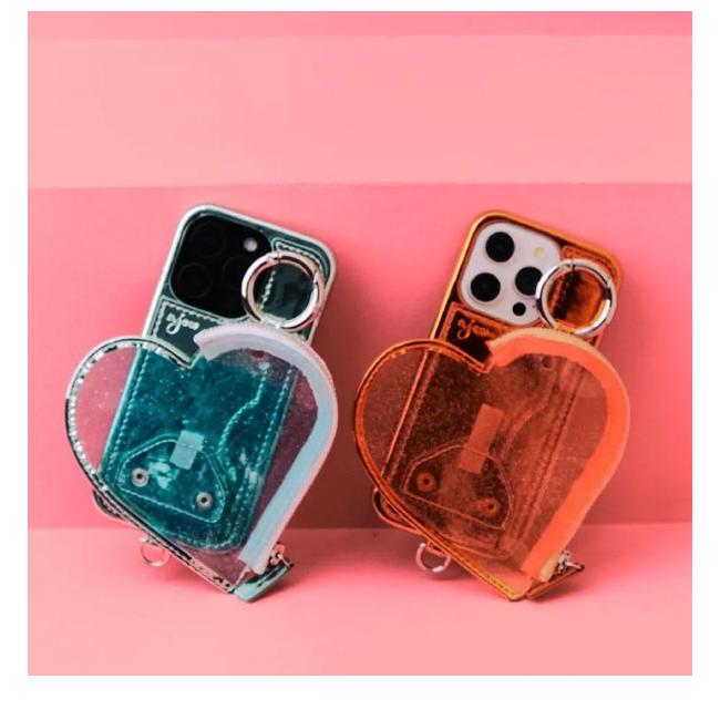 iPhoneアクセサリー ajew PVC HEART PLANET POCKET CASE ajew（エジュー） 【iPhone対応】 ajew PVC heart planet pocket case