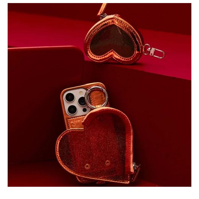 ajew（エジュー） 【iPhone対応】 ajew PVC heart planet pocket case