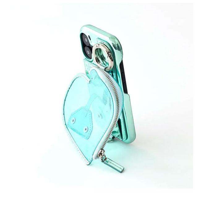 ajew（エジュー） 【iPhoneProMax対応】 ajew PVC heart planet pocket