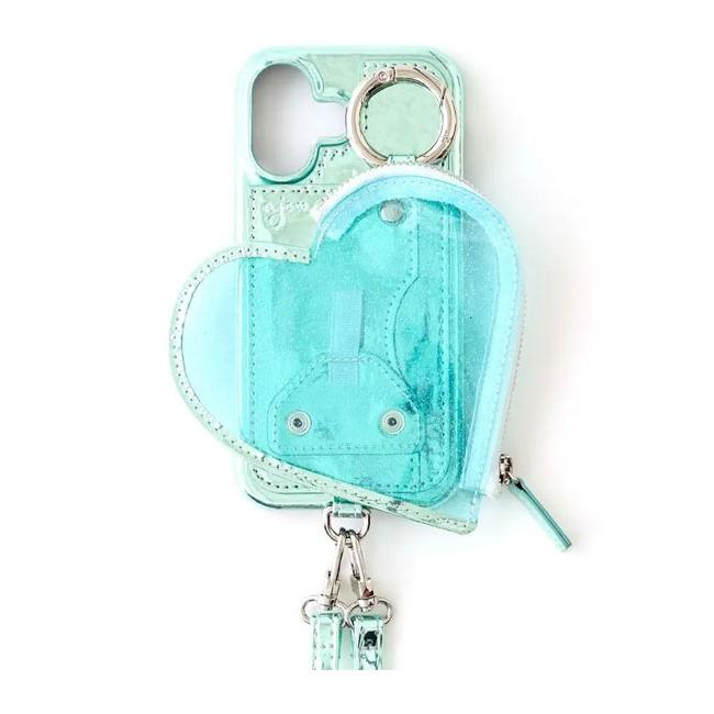 ajew（エジュー） 【iPhoneProMax対応】 ajew PVC heart planet pocket