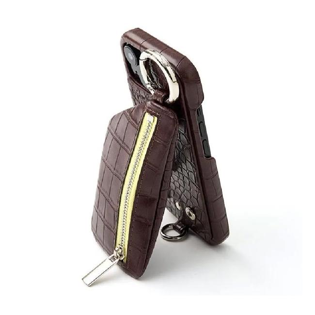 ajew（エジュー） 【iPhone対応】 ajew cadenas croco zipphone case