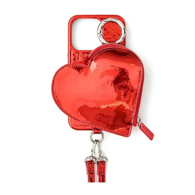 ajew（エジュー） 【iPhone対応】 ajew glow heart pocket case