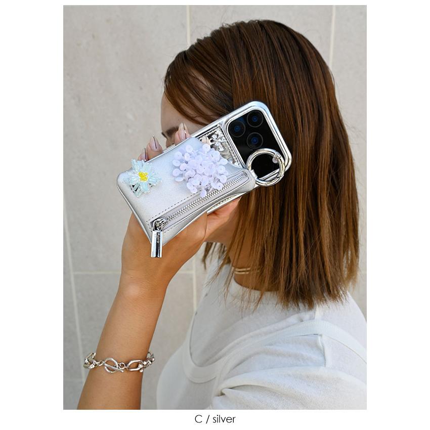 ajew（エジュー） 【iPhone対応】 ajew bloom crystal case ブルーム