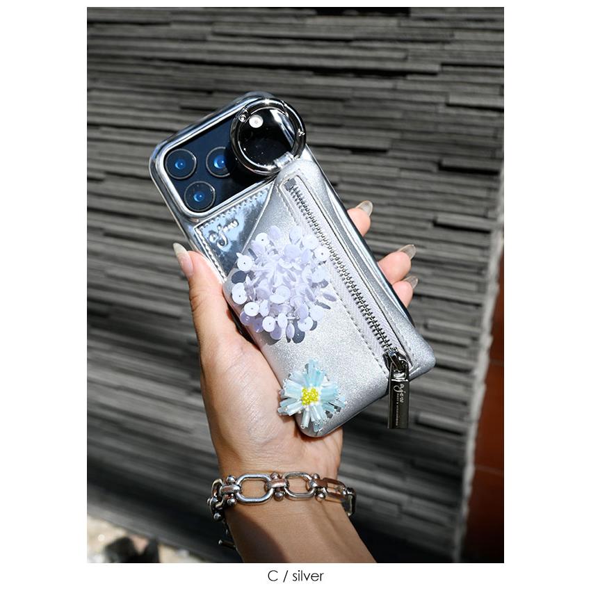 ajew（エジュー） 【iPhone対応】 ajew bloom crystal case ブルーム