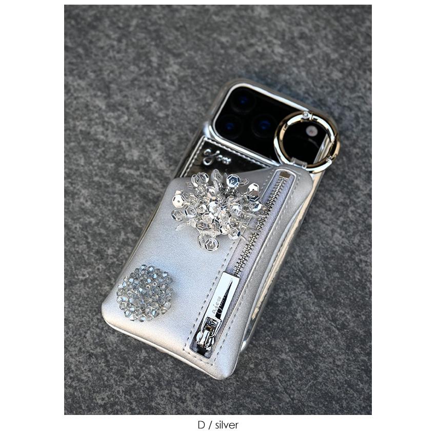 ajew（エジュー） 【iPhone対応】 ajew bloom crystal case ブルーム