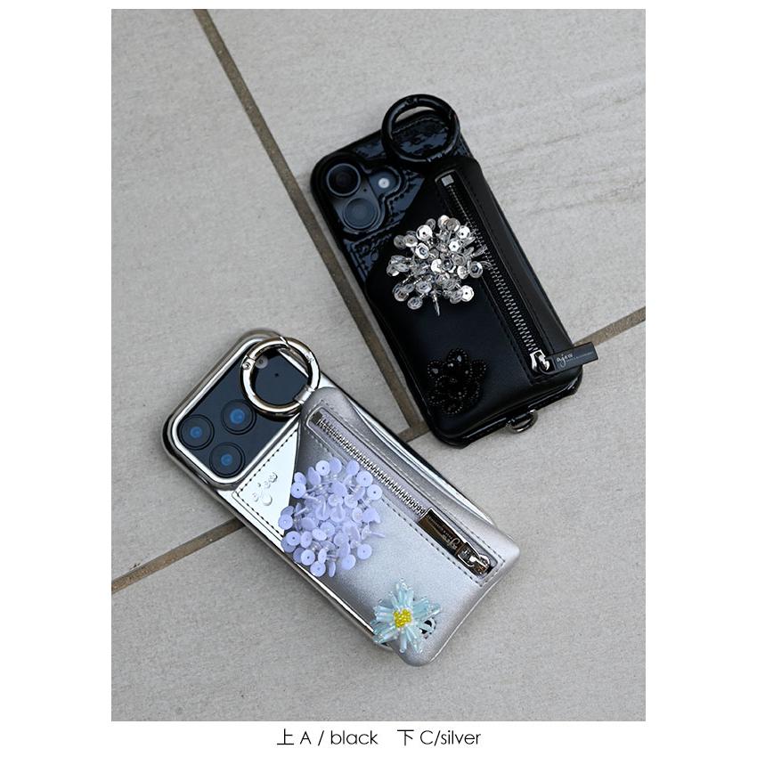 ajew（エジュー） 【iPhone対応】 ajew bloom crystal case ブルーム