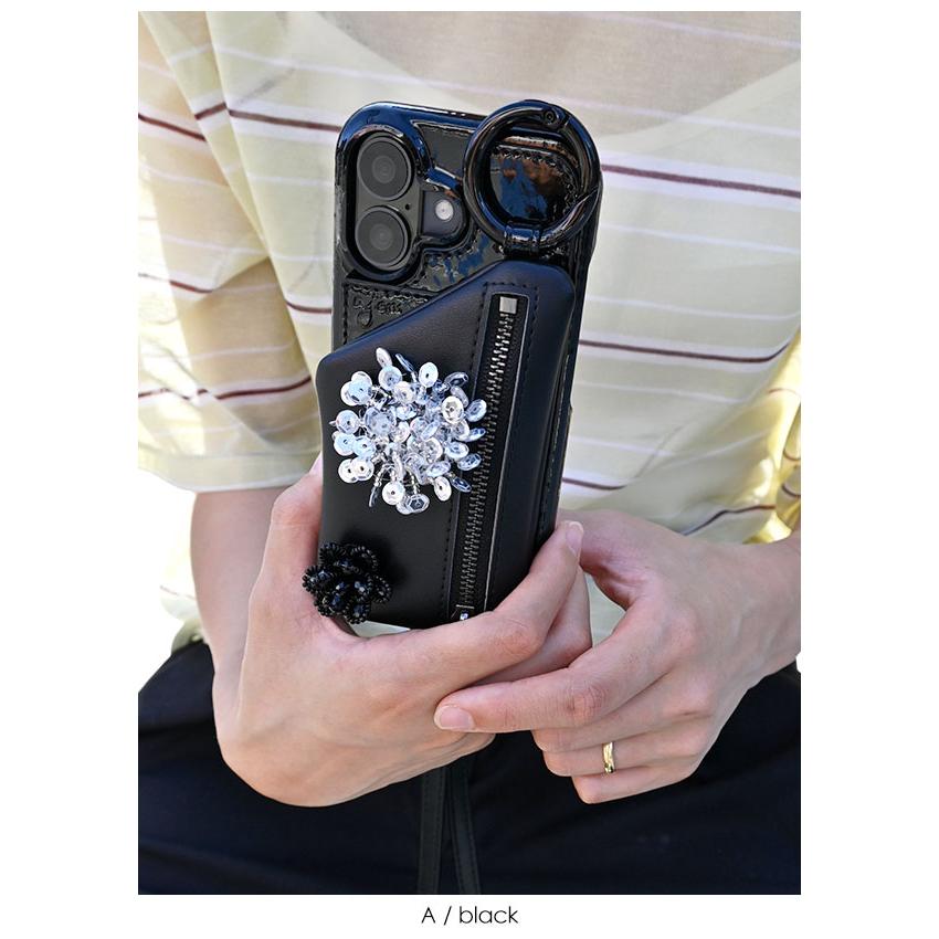 ajew（エジュー） 【iPhone対応】 ajew bloom crystal case ブルーム
