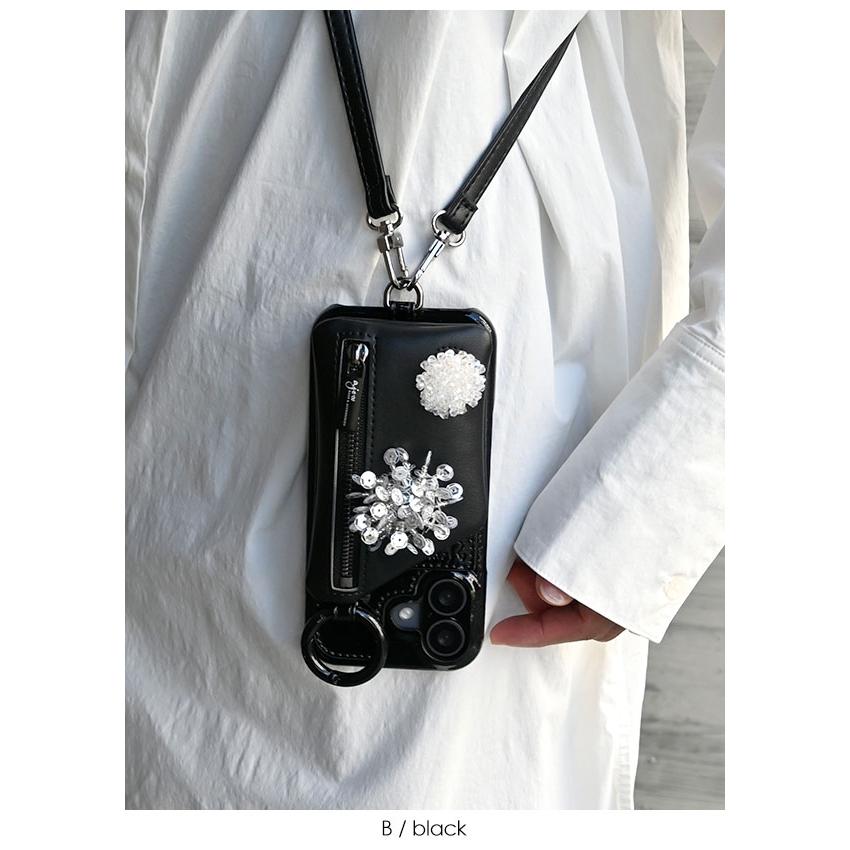 ajew（エジュー） 【iPhone対応】 ajew bloom crystal case ブルーム