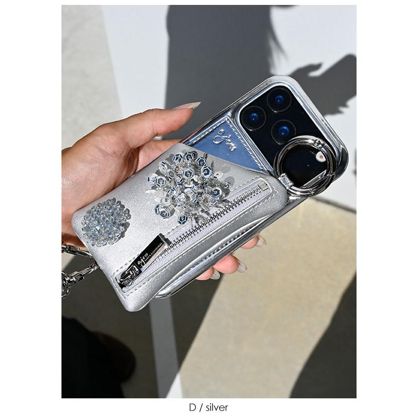 ajew（エジュー） 【iPhone対応】 ajew bloom crystal case ブルーム